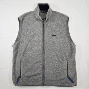 Patagonia Men's Light Gray Fleece Vest